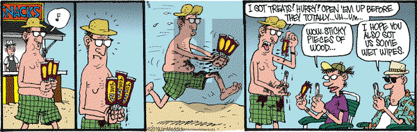 Monty on Saturday August 3, 2019 Comic Strip
