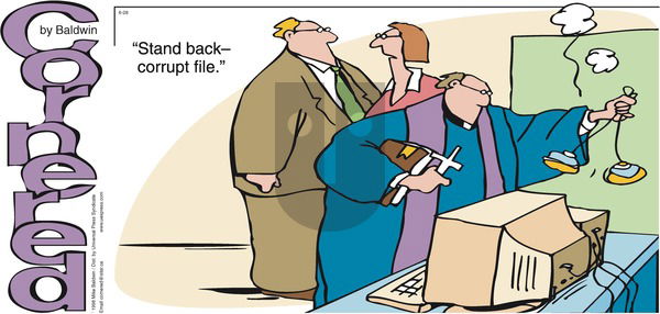 Cornered on Sunday June 28, 1998 Comic Strip