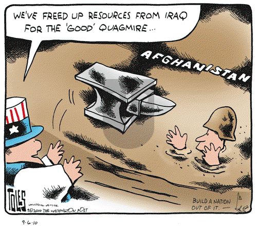 Tom Toles on Monday September 6, 2010 Comic Strip