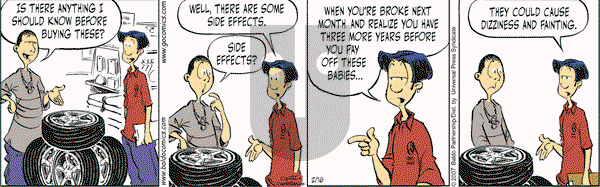 Baldo on Friday February 16, 2007 Comic Strip