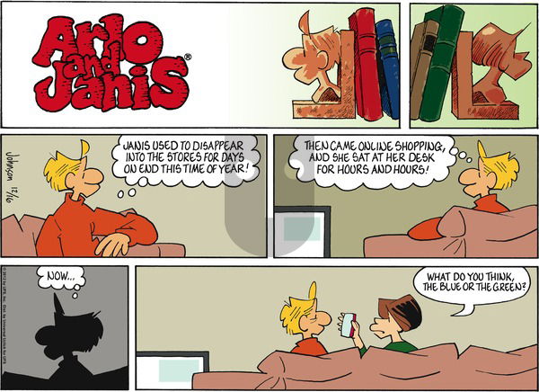 Arlo and Janis on Sunday December 16, 2012 Comic Strip