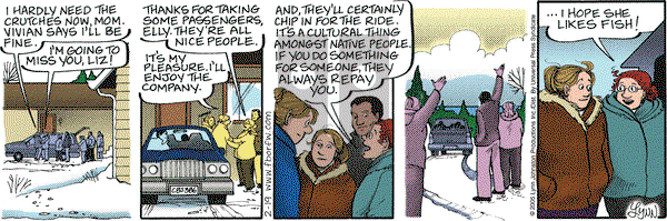For Better or For Worse on Saturday February 19, 2005 Comic Strip
