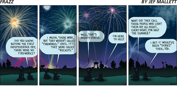 Frazz on Sunday July 5, 2015 Comic Strip