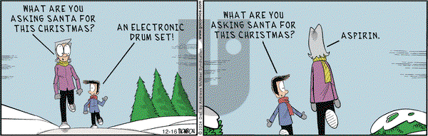 Grand Avenue on Monday December 16, 2024 Comic Strip