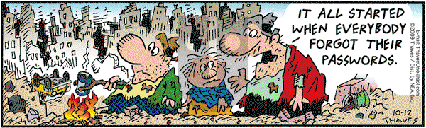 Frank and Ernest on Monday October 12, 2009 Comic Strip