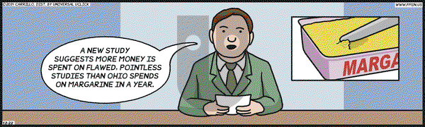 F Minus on Monday December 22, 2014 Comic Strip