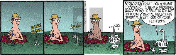 Monty on Saturday August 7, 2010 Comic Strip