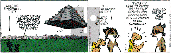 Over the Hedge on Friday April 6, 2012 Comic Strip