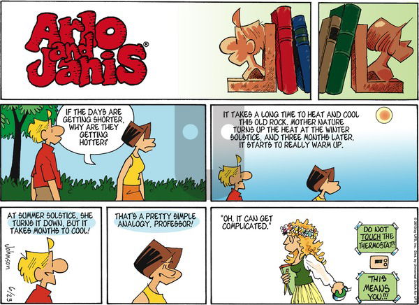 Arlo and Janis on Sunday June 23, 2013 Comic Strip