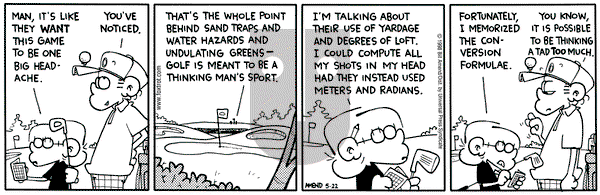 FoxTrot on Friday May 22, 1998 Comic Strip