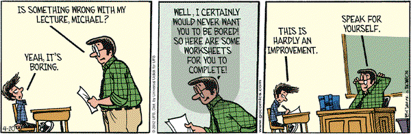 Grand Avenue on Friday April 20, 2012 Comic Strip
