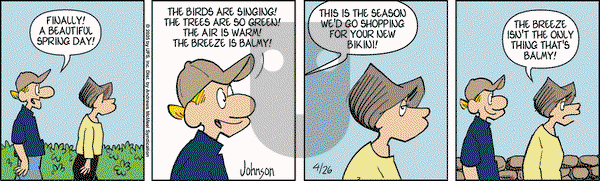 Arlo and Janis on Saturday April 26, 2025 Comic Strip