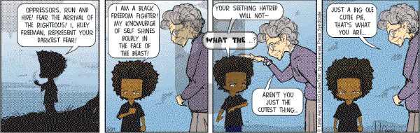 The Boondocks on Friday March 31, 2006 Comic Strip