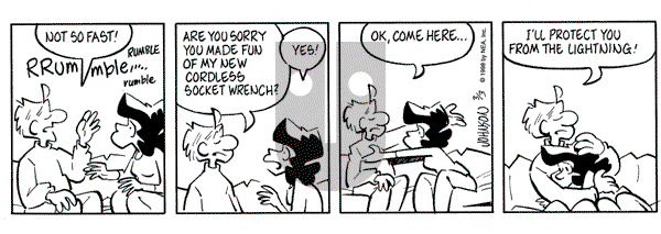 Arlo and Janis on Thursday March 25, 1999 Comic Strip