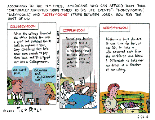 Ted Rall on Friday June 22, 2018 Comic Strip