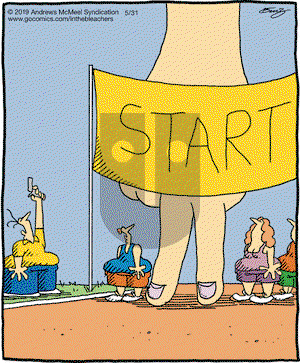 In the Bleachers on Friday May 31, 2019 Comic Strip