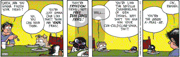 Get Fuzzy on Monday June 23, 2008 Comic Strip