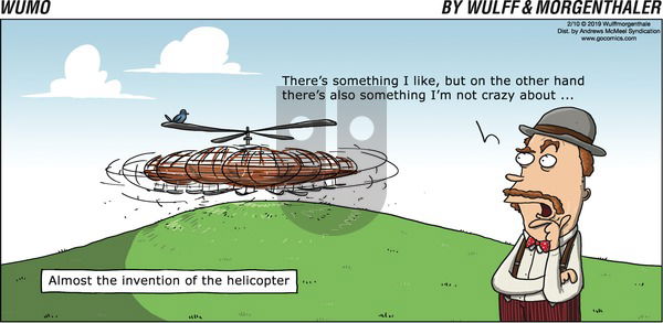 WuMo on Sunday February 10, 2019 Comic Strip