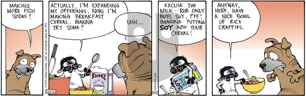 Get Fuzzy on Monday September 2, 2013 Comic Strip