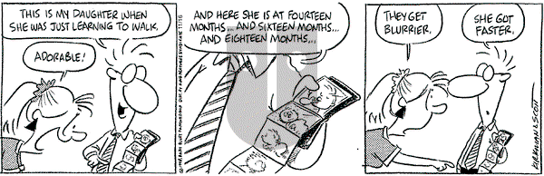 Baby Blues - Monday November 16, 1998 Comic Strip