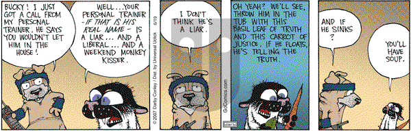 Get Fuzzy on Friday June 19, 2015 Comic Strip