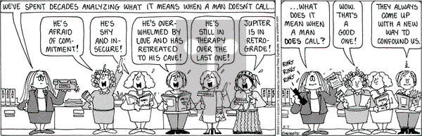 Cathy Classics on Wednesday May 7, 2025 Comic Strip