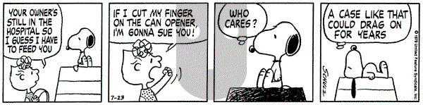 Peanuts on Monday July 23, 1979 Comic Strip