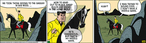 Rip Haywire on Friday March 9, 2018 Comic Strip