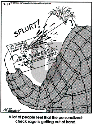 Close to Home on Friday September 24, 1993 Comic Strip