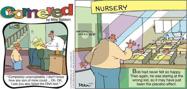Cornered on Sunday June 21, 2015 Comic Strip