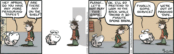 DeFlocked on Tuesday September 30, 2008 Comic Strip
