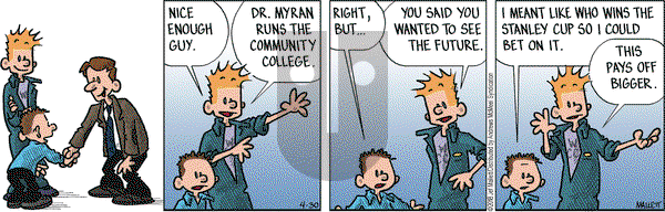 Frazz on Monday April 30, 2018 Comic Strip
