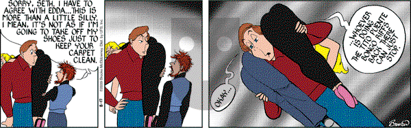 9 Chickweed Lane on Monday August 17, 2009 Comic Strip