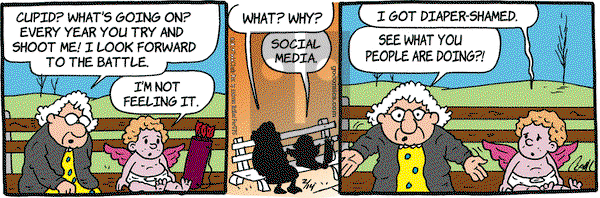 Lola on Thursday February 14, 2019 Comic Strip