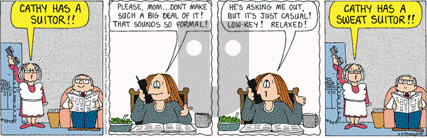 Cathy Classics on Friday May 9, 2003 Comic Strip