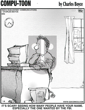 Compu-toon on Tuesday January 8, 2013 Comic Strip