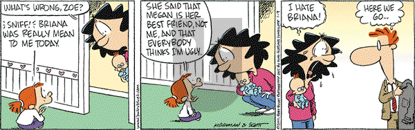 Baby Blues on Monday January 9, 2012 Comic Strip