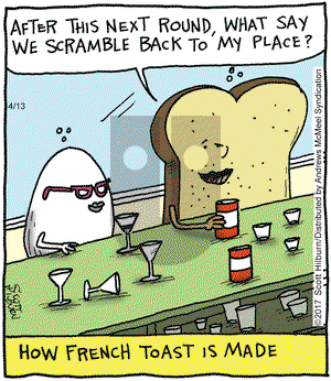 The Argyle Sweater - Thursday April 13, 2017 Comic Strip