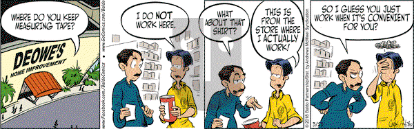 Baldo on Friday March 23, 2018 Comic Strip