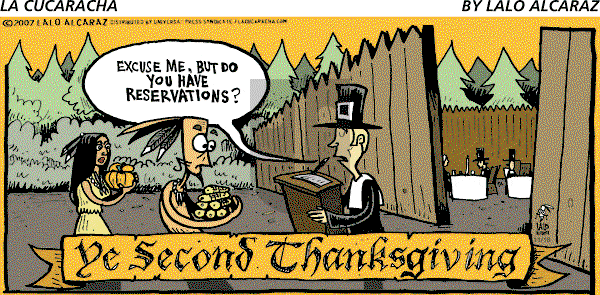 La Cucaracha on Sunday November 18, 2007 Comic Strip