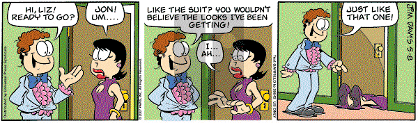 Garfield on Tuesday May 8, 2007 Comic Strip