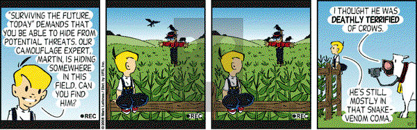 Cow and Boy Classics on Thursday October 9, 2008 Comic Strip