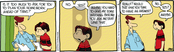 The Buckets on Saturday January 18, 2014 Comic Strip