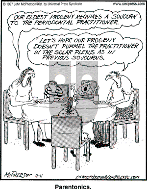 Close to Home - Friday April 11, 1997 Comic Strip