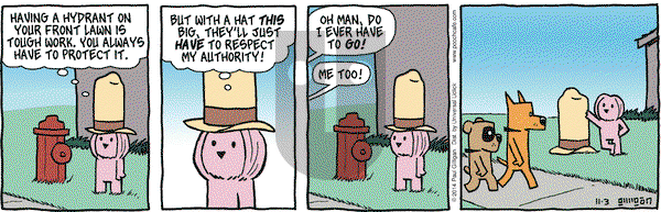 Pooch Cafe on Monday November 3, 2014 Comic Strip