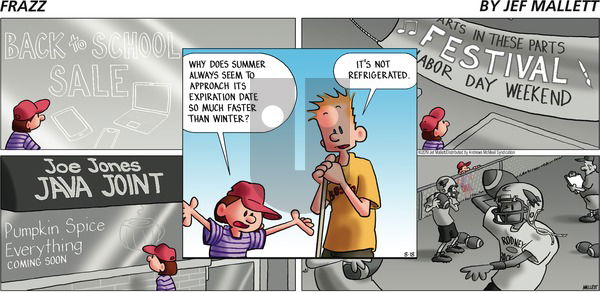 Frazz on Sunday August 18, 2019 Comic Strip