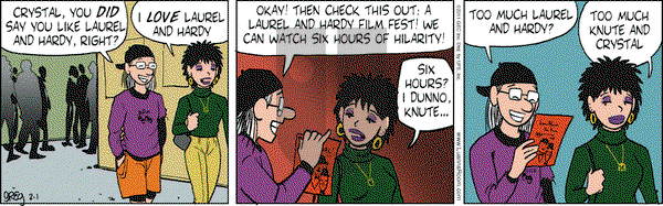 Luann on Tuesday February 1, 2011 Comic Strip