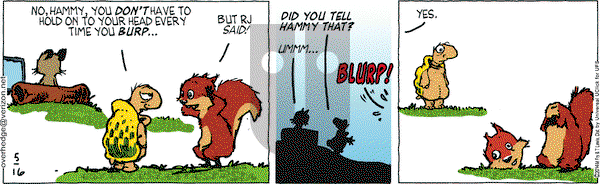 Over the Hedge on Friday May 16, 2014 Comic Strip
