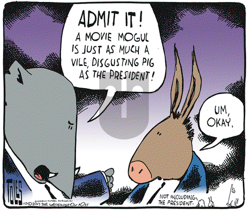 Tom Toles on Thursday October 12, 2017 Comic Strip