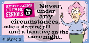 Aunty Acid on Friday March 14, 2014 Comic Strip